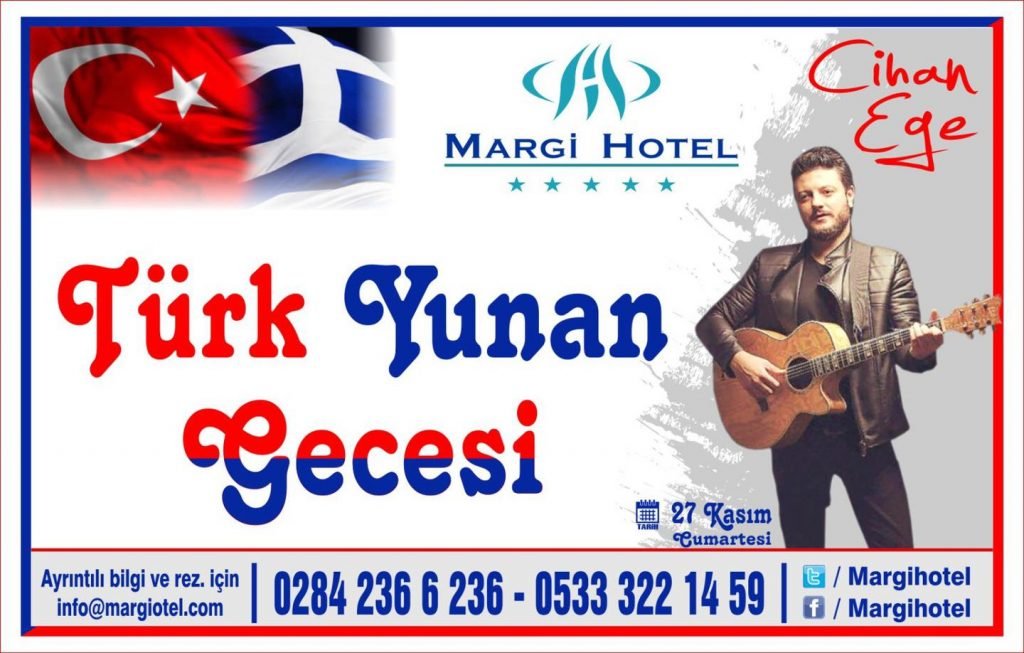 Türk Yunan Gecesi 27 Kasım 2021